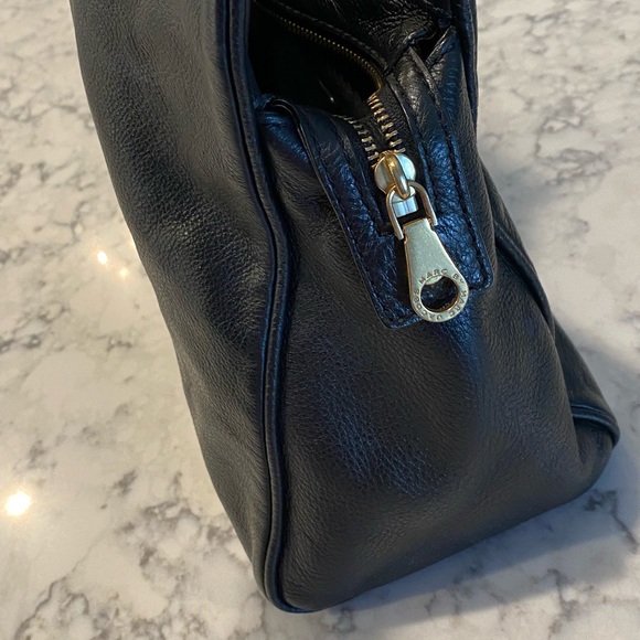 Marc by Marc Jacobs Too Hot to Handle Satchel Black Italian Leather EIC - Picture 6 of 12